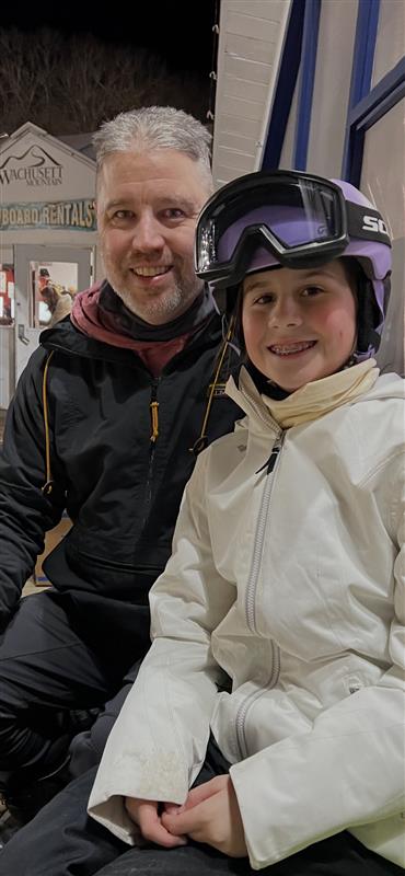 Lawrence Greene with family